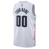 Dres Denver Nuggets Prilagođeni Nike 2024-25 City Edition Bijela Swingman